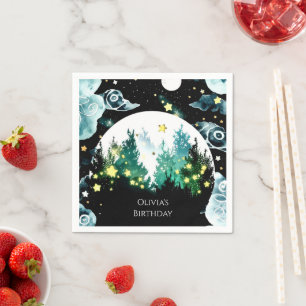 Firefly Whimsy Woodland Birthday Napkins