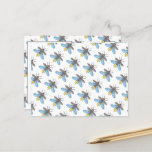 Firefly (white) - Postcard