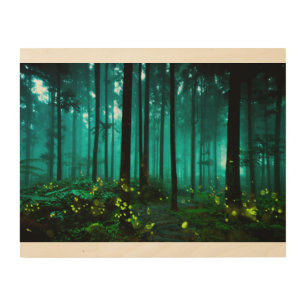 Firefly Wood Wall Art
