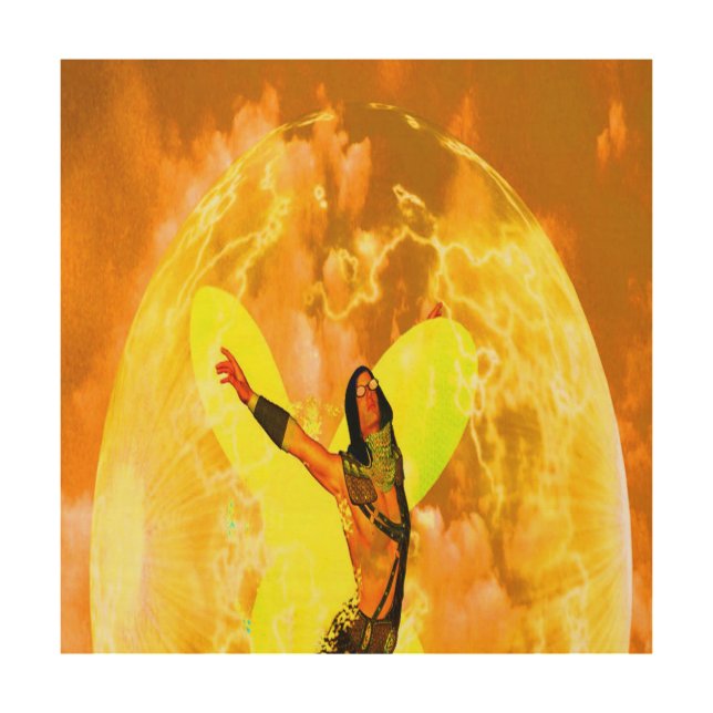 Firefly Wood Wall Art (Front)