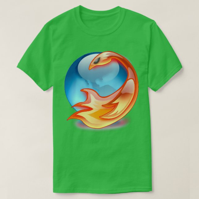 FIREFOX FAN  T-Shirt (Design Front)