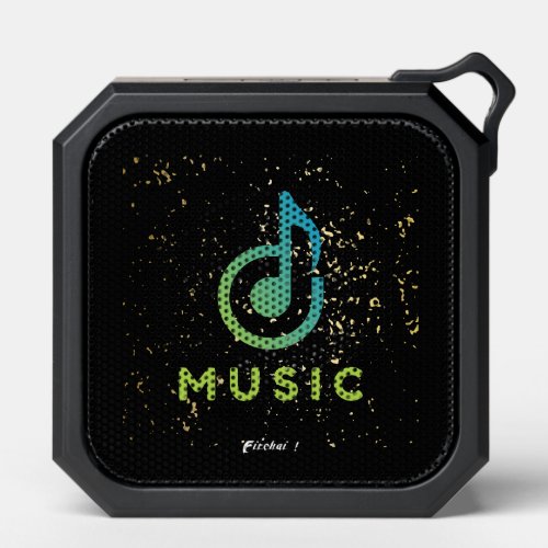 firehai gold sparkle music bluetooth speaker