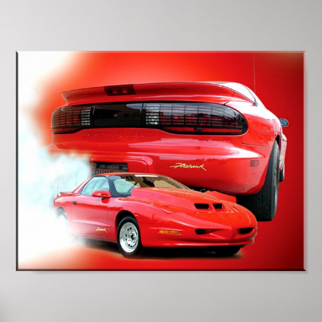 Firehawk Musclecar Poster (Front)