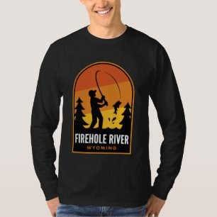 Firehole River Wyoming Fishing T-Shirt
