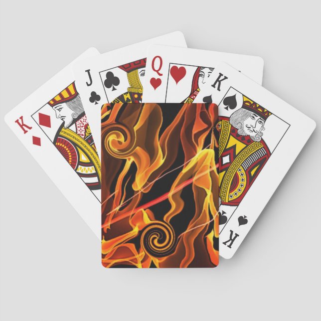 Firelight Poker Cards (Back)
