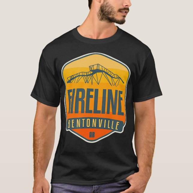 Fireline  Bentonville, Arkansas  T-Shirt (Front)