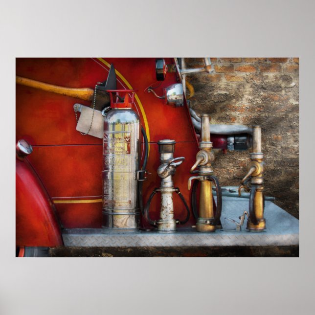 Fireman - An Assortment of Nozzles Poster (Front)