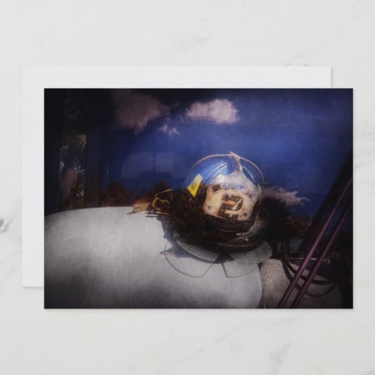 Fireman - Captains hat (Front/Back)