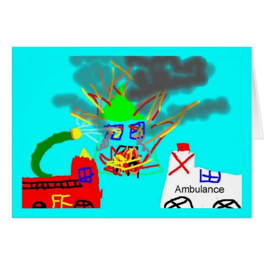 fireman card (Front Horizontal)