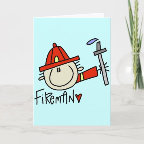 Fireman Card