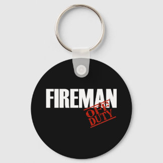 FIREMAN DARK KEYCHAIN