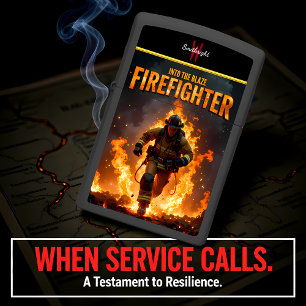 Fireman Emerging Blaze Hero Inferno Run Zippo Lighter
