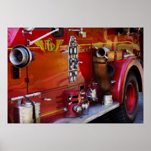 Fireman _ Engine no 2 Poster