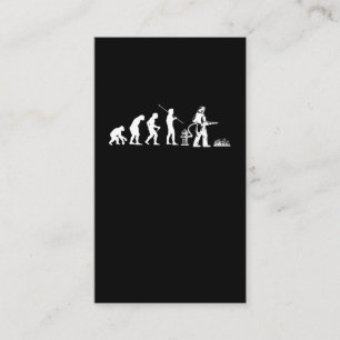 Fireman Evolution of Firefighters Business Card