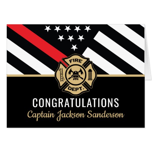 Fireman Fire Department Flag Firefighter Retirment