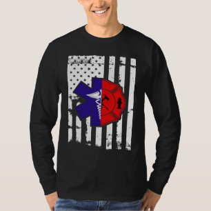 Fireman  for all Fire Heros & Red Line Fans Firefi T-Shirt