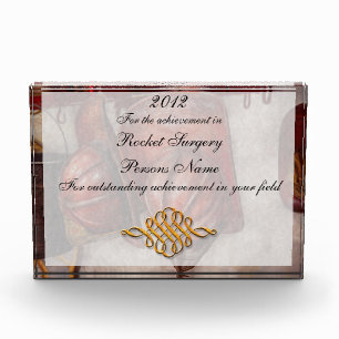 Fireman - Hat - Old fashioned fire hats Acrylic Award