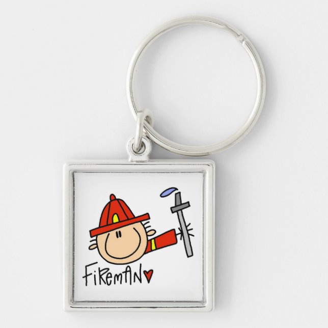 Fireman Keychain (Front)