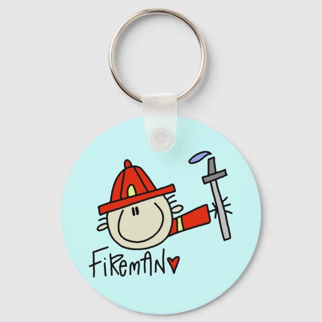 Fireman Keychain (Front)