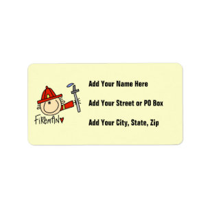 Fireman Label
