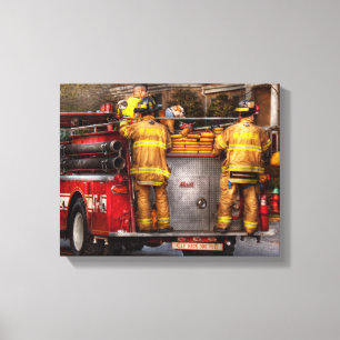 Fireman - Metuchen Fire Department Canvas Print
