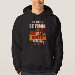 Fireman Outfit Idea For Kids & Boys Firefighter Co Hoodie