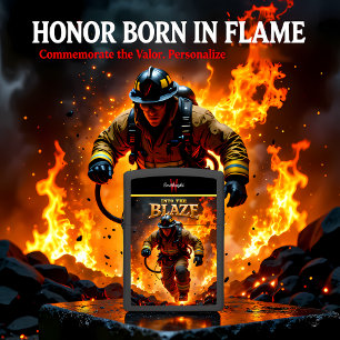 Fireman Running Into Blaze Hero Inferno Zippo Lighter