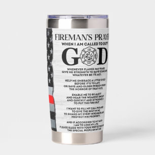 Fireman’s Prayer Insulated Tumbler