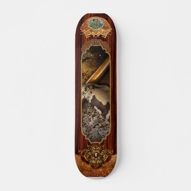 Fireman - Saluting a hero Skateboard Deck (Front)