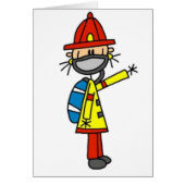 Fireman Stick Figure (Front)