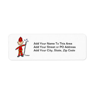 Fireman Stick Figure Label