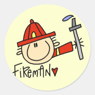 Fireman Stickers