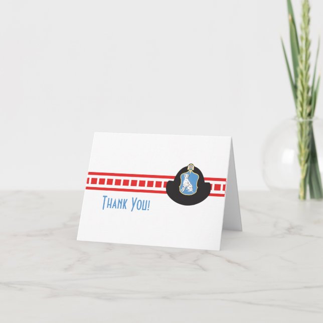 Fireman Thank You Card (Front)