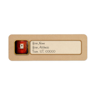 Fireman - The fire box Label