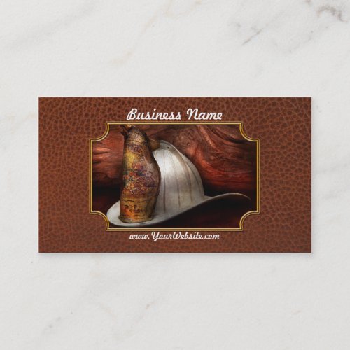 Fireman - The fire chief Business Cards