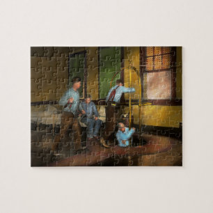 Fireman - The firebell rings 1922 Jigsaw Puzzle