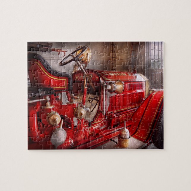 Fireman - Waiting for a call Jigsaw Puzzle (Horizontal)
