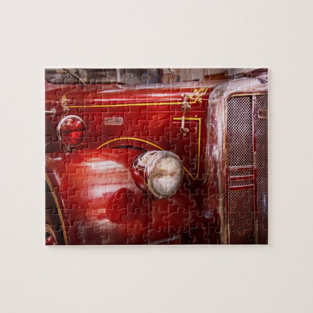 Fireman - Ward La France Jigsaw Puzzle (Horizontal)