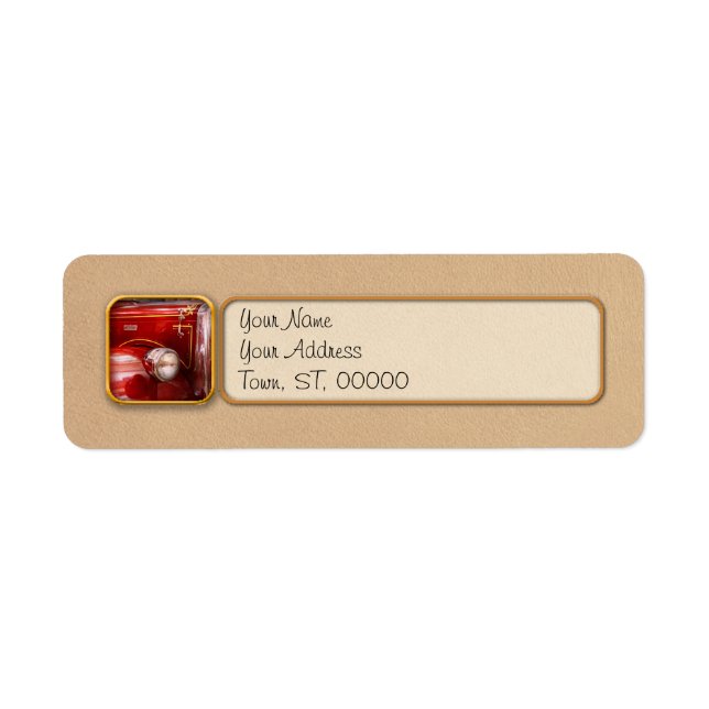 Fireman - Ward La France Label (Front)