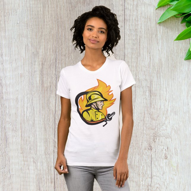 Fireman With A Hose Womens T-Shirt (Creator Uploaded)