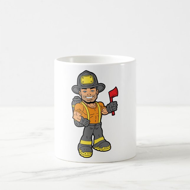 Fireman With An Axe Coffee Mug (Creator Uploaded)