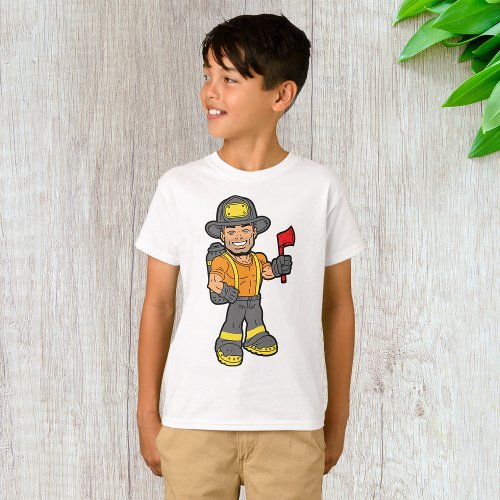 Fireman With An Axe T_Shirt