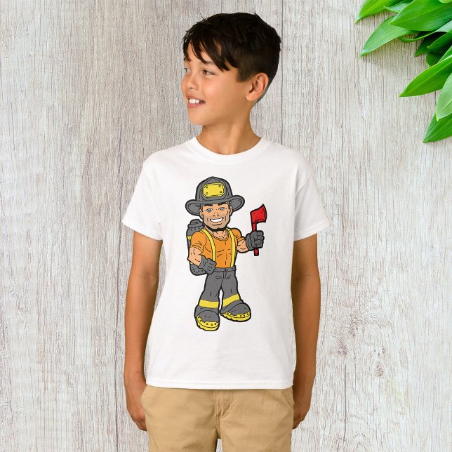 Fireman With An Axe T-Shirt (Creator Uploaded)