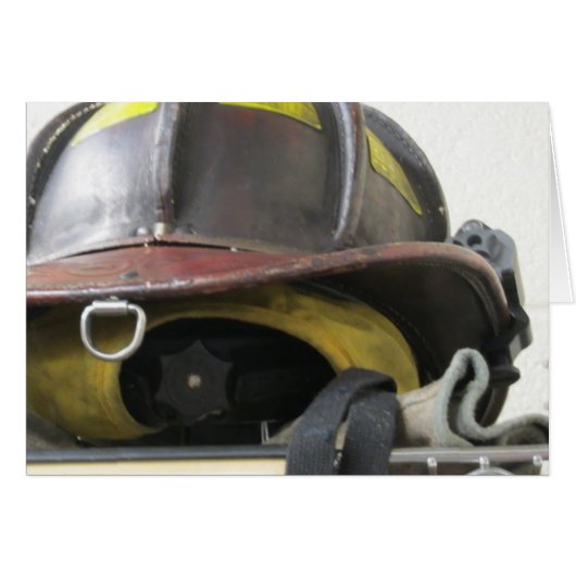 Fireman's helmet cards (Front Horizontal)