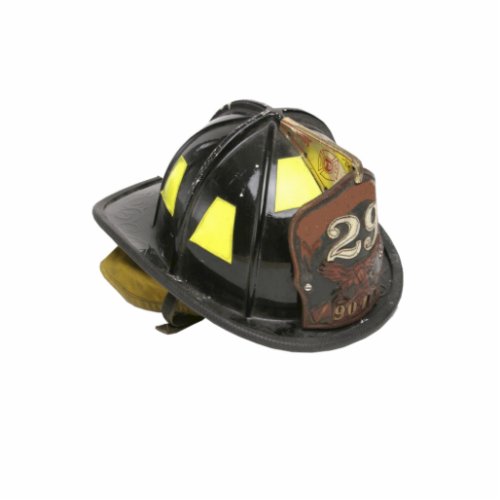 Firemans helmet keychain