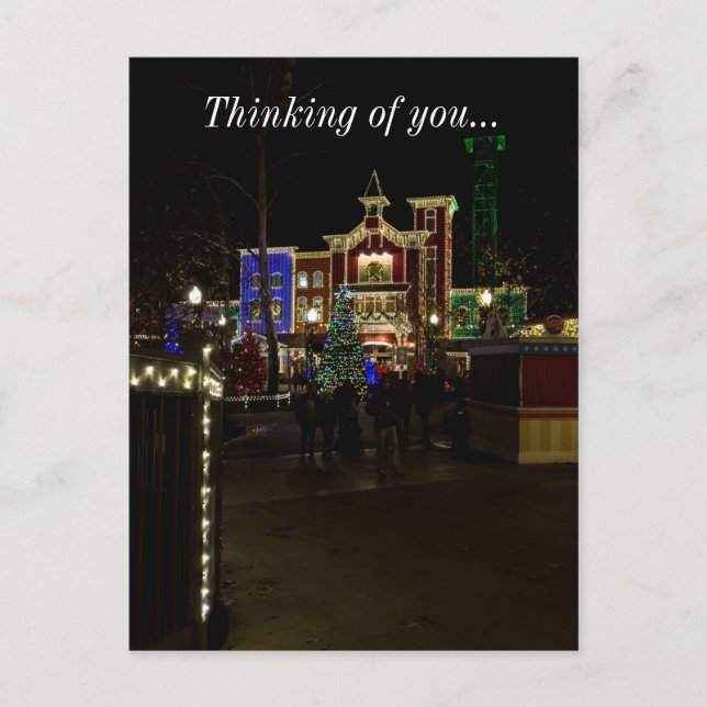 Firemans Landing Christmas Holiday Postcard (Front)