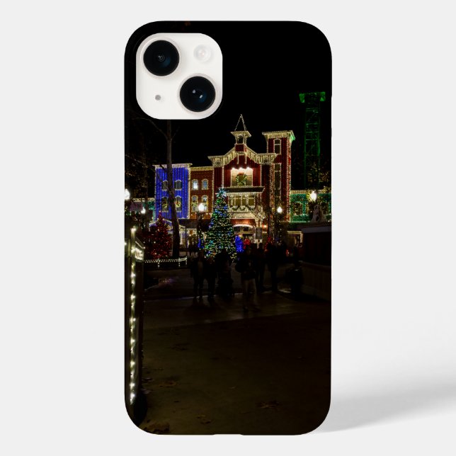 Fireman's Landing Christmas iPhone Case (Back)