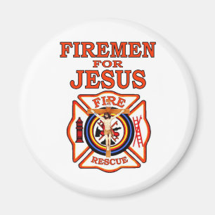 FIREMEN FOR JESUS MAGNET