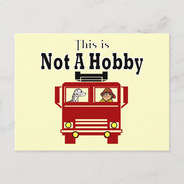 Firemen Gifts Postcard (Front)