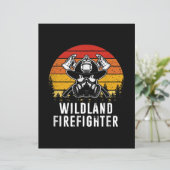 Firemen Reto Sunset Firefighter (Standing Front)